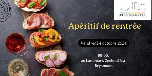 Apéro de rentrée