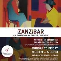 Expo Zanzibar avec Trevor Coleman à l'Alliance Française