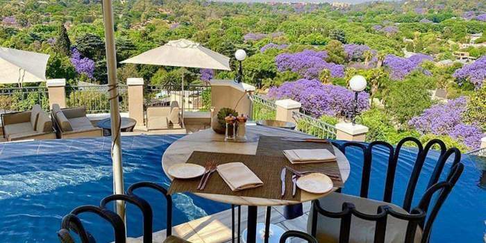 Déjeuner Jacaranda au Flames