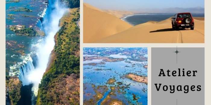  Découverte de l'Afrique australe (Namibie, Botswana, Zimbabwe).