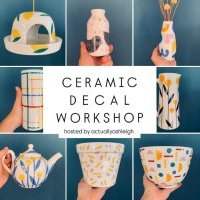 Atelier décoration d'objets céramiques avec ActuallyAshleigh !