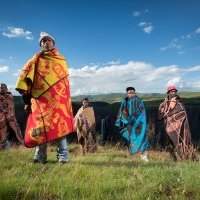 Visite de l'usine de fabrication des couvertures basotho du Lesotho