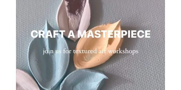 Annulé ! NOUVEAU Craft : Textured art workshop