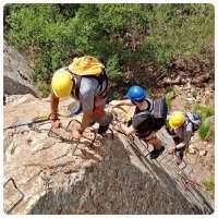 Nouveau : Via Ferrata , la seule d'Afrique du sud !