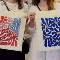 NOUVEAU : Artisanat Tote bag painting workshop