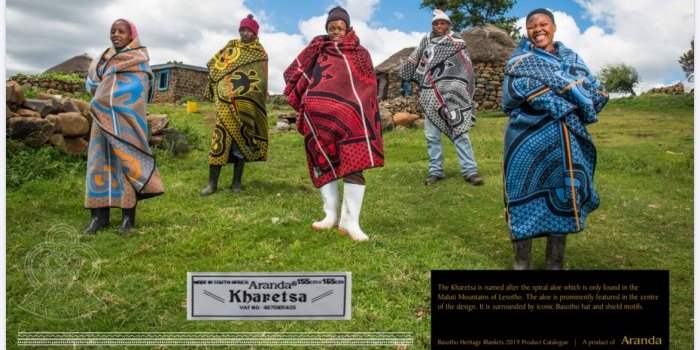 Visite de l'usine de fabrication des couvertures de Lesotho !